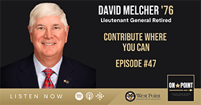 LTG(R) David Melcher '76 on WPAOG Podcast