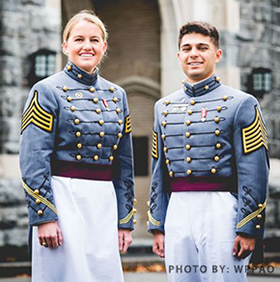 West Point Rhodes Scholars CDT Williams, CDT Youngren